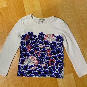 Authentic kenzo kid long sleeve tee Size 4T/104
